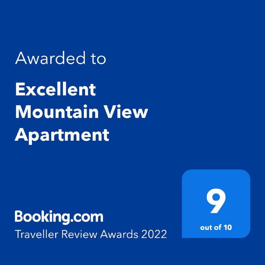 Excellent Mountain View Apartment 베렉 외부 사진
